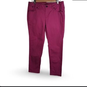 Talbots Barbie / Fuchsia Pink Slim Ankle Jeans Women's Size 12 Petite